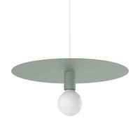 HÄNGELEUCHTE - Grün, Metall (40/40/7cm) - Lumicom