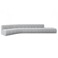 ECKSOFA modulares Sofa Brilo-L2 - 471x174x70 cm Grau - Grau, Holzwerkstoff/Textil (471/174cm) - ALTDECOR