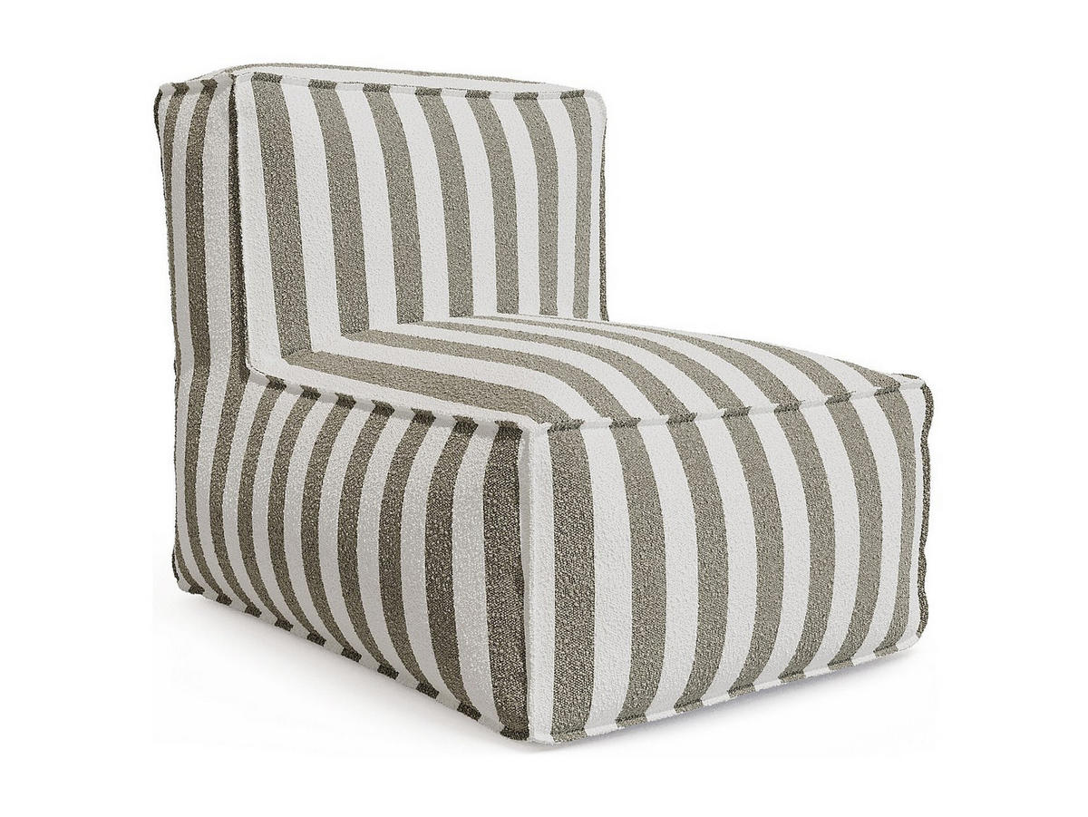 GARTENSITZGRUPPE im Set - 4 -Sitzer - Olefin - beige, weiß - NOUMARA - Beige, Textil - Vente-Unique