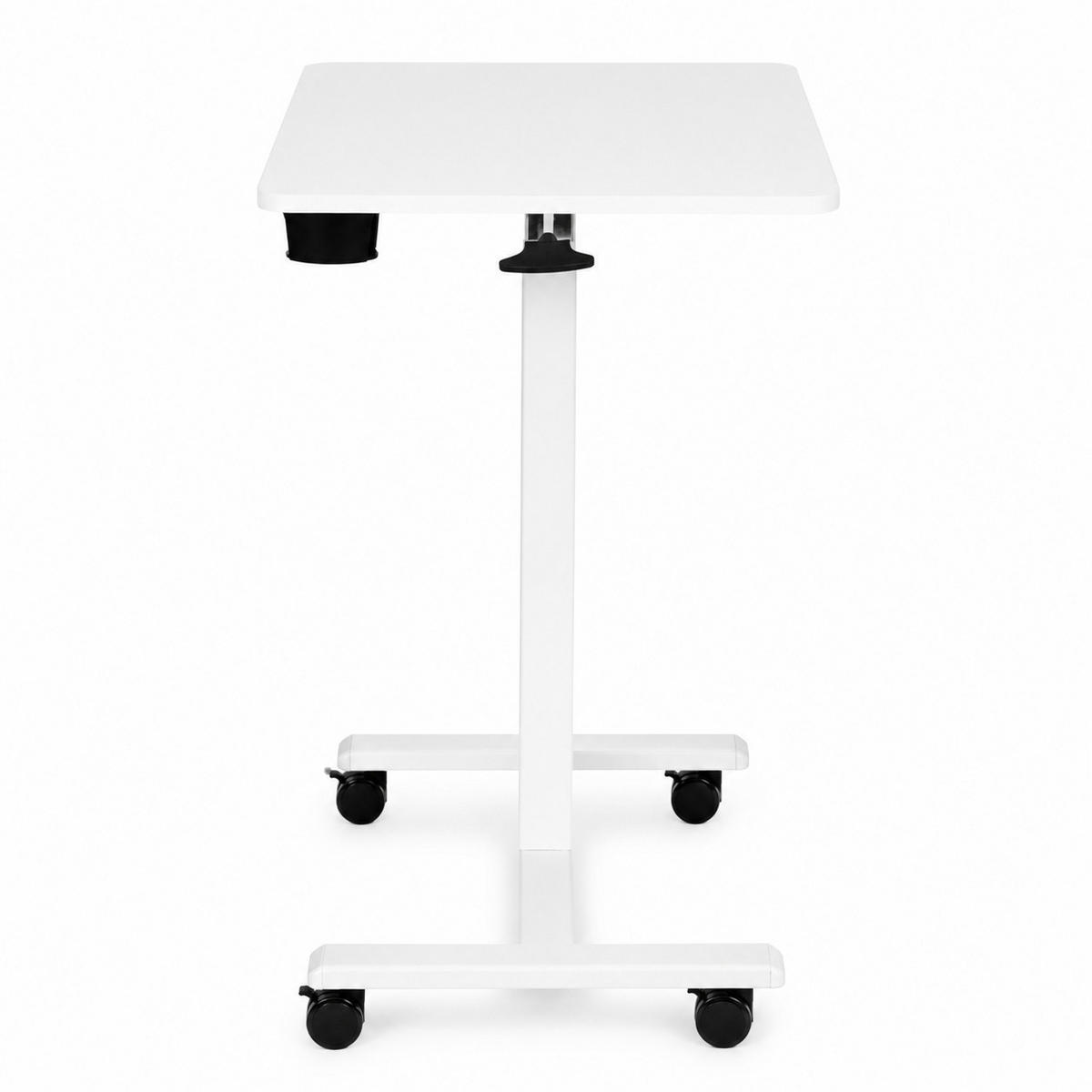 SCHREIBTISCH MILO Weiß - Weiß, Holzwerkstoff (48/71/71.5cm) - Mat-Haus