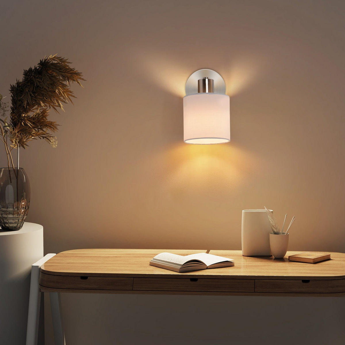 DECKENSTRAHLER Naruto 13/13/21cm - Nickelfarben, Metall (13/13/21cm) - ZMH