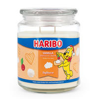 DUFTKERZE Haribo - Beige, Glas/Naturmaterialen (10/13cm)