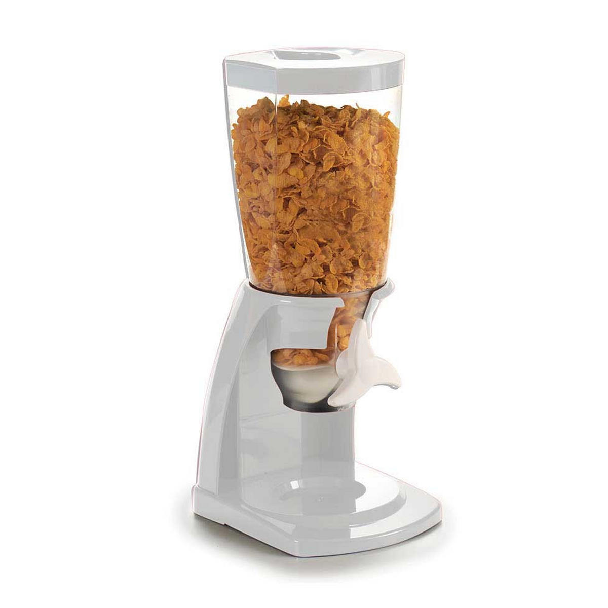 MÜSLI-SPENDER - Weiß, Kunststoff (16/40/20cm) - Kinvara