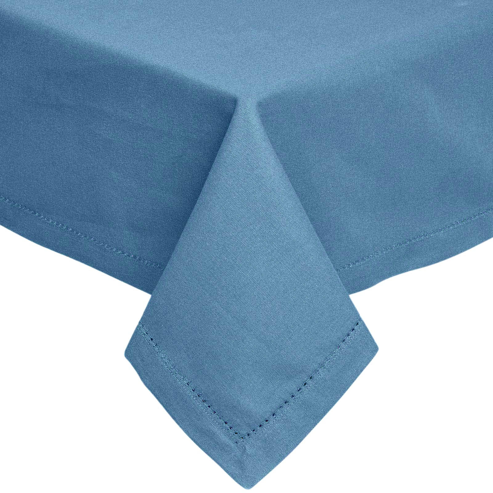 Homescapes Tischdecke Blau 137x178 cm