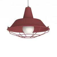 HÄNGELEUCHTE - Rot, Metall (35/35/30cm) - Lumicom