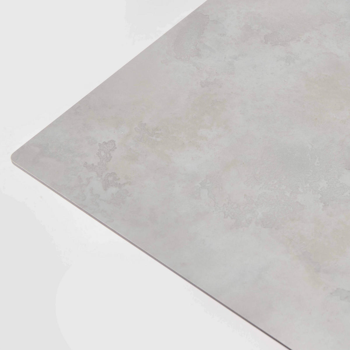 GARTENSET 3-tlg., Hellgrau und Taupe - Taupe, Metall - Oviala