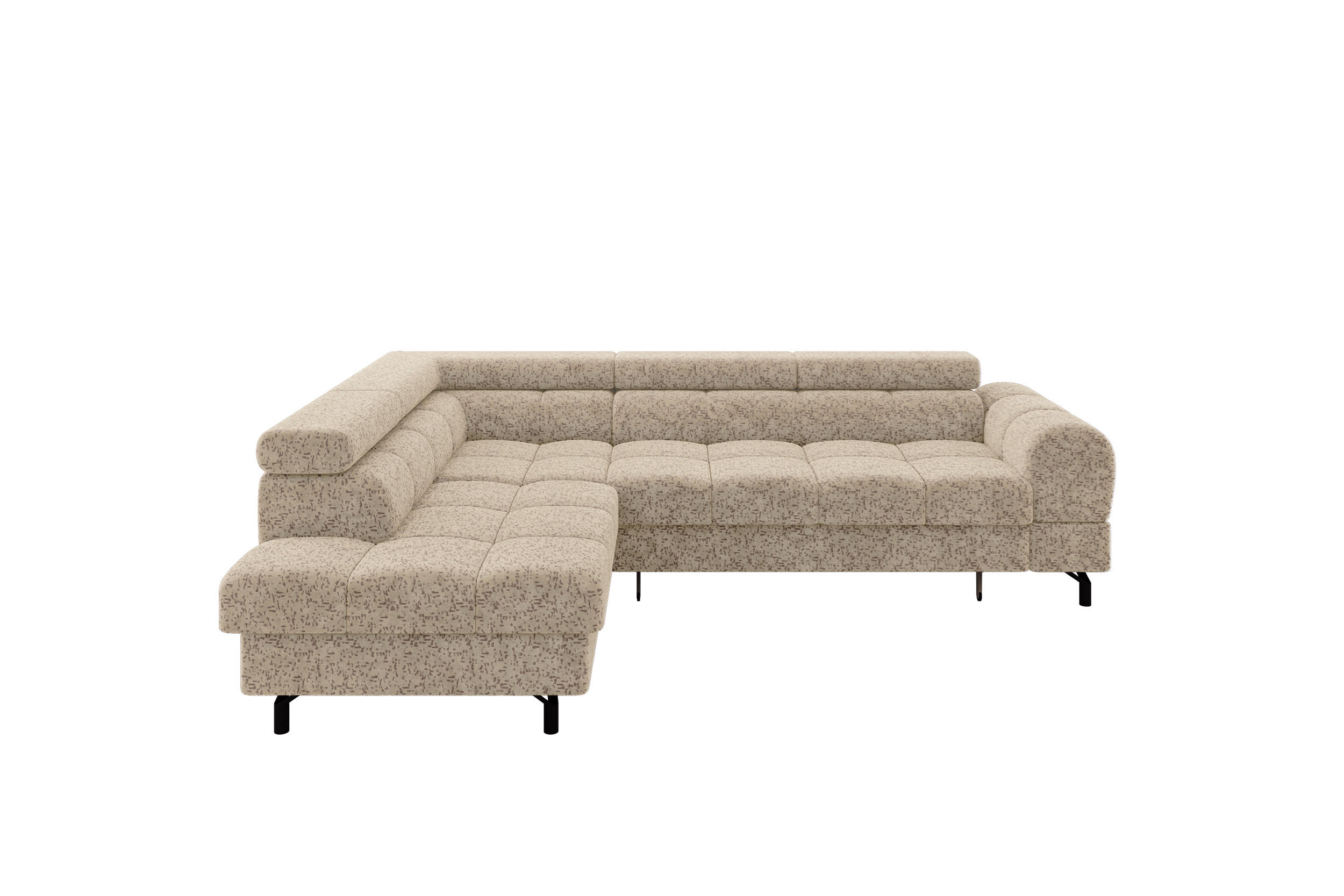 Altdecor Ecksofa Braun 272x203 cm