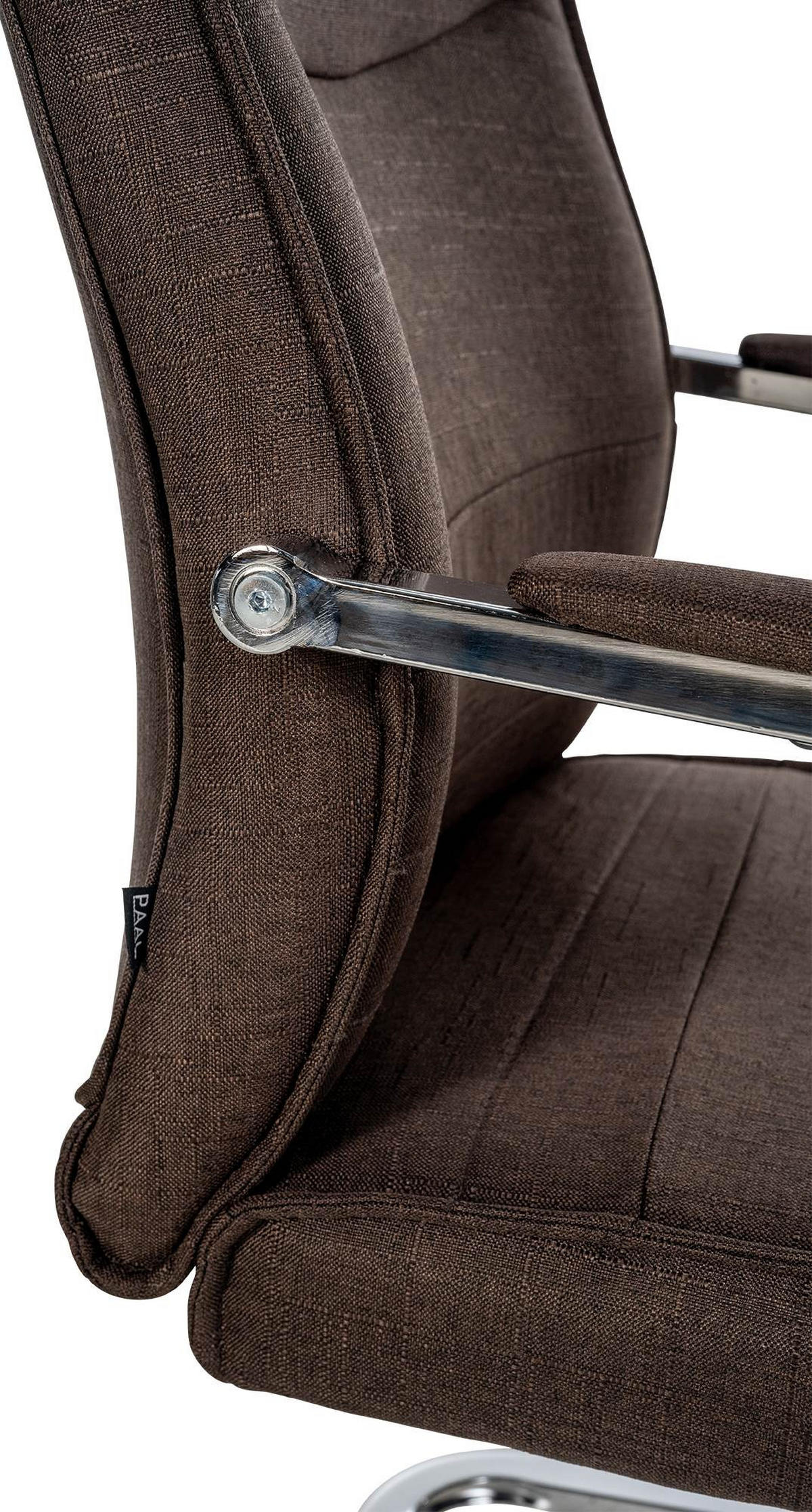 SCHWINGSTUHL Stoff Braun - Braun, Textil/Metall (55/88/60cm) - CLP