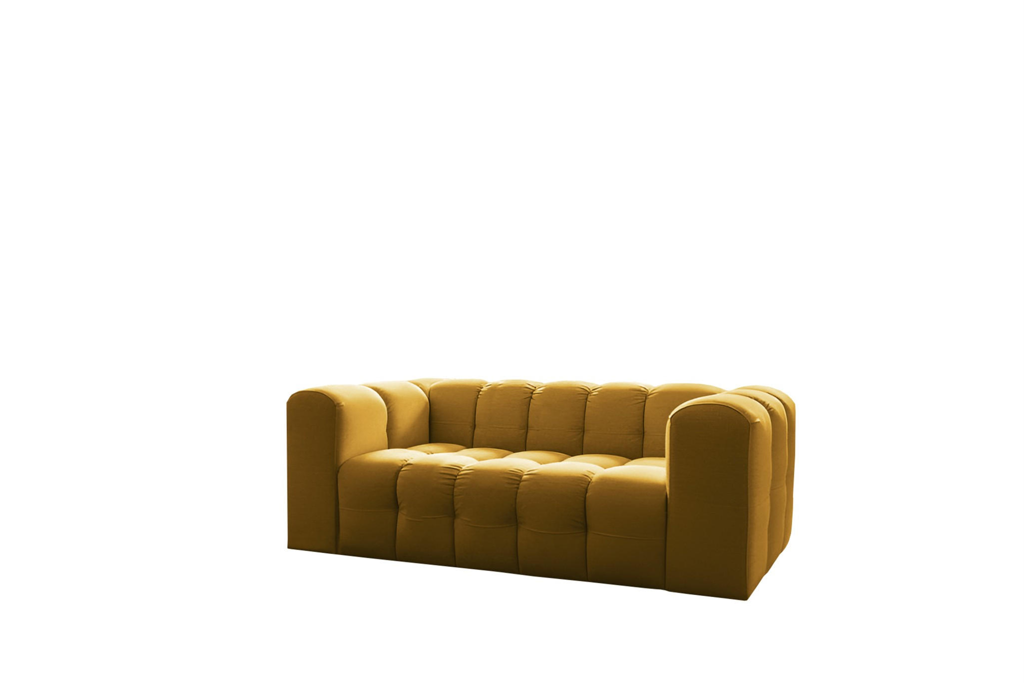 Fun Möbel Sofa Gelb 200x75x106 cm