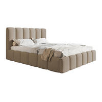 POLSTERBETT 180x200 Palermo mit Bettkasten, Lattenrost, Boucle, Braun - Braun, Holz/Textil (180/200cm) - Emporius