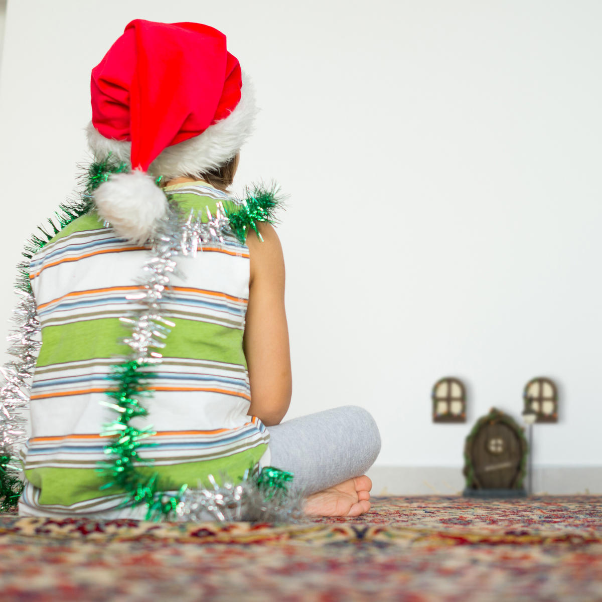 4-DIELNA súprava dverí pre víly - viacfarebná, plast (10/14/2cm) - Relaxdays