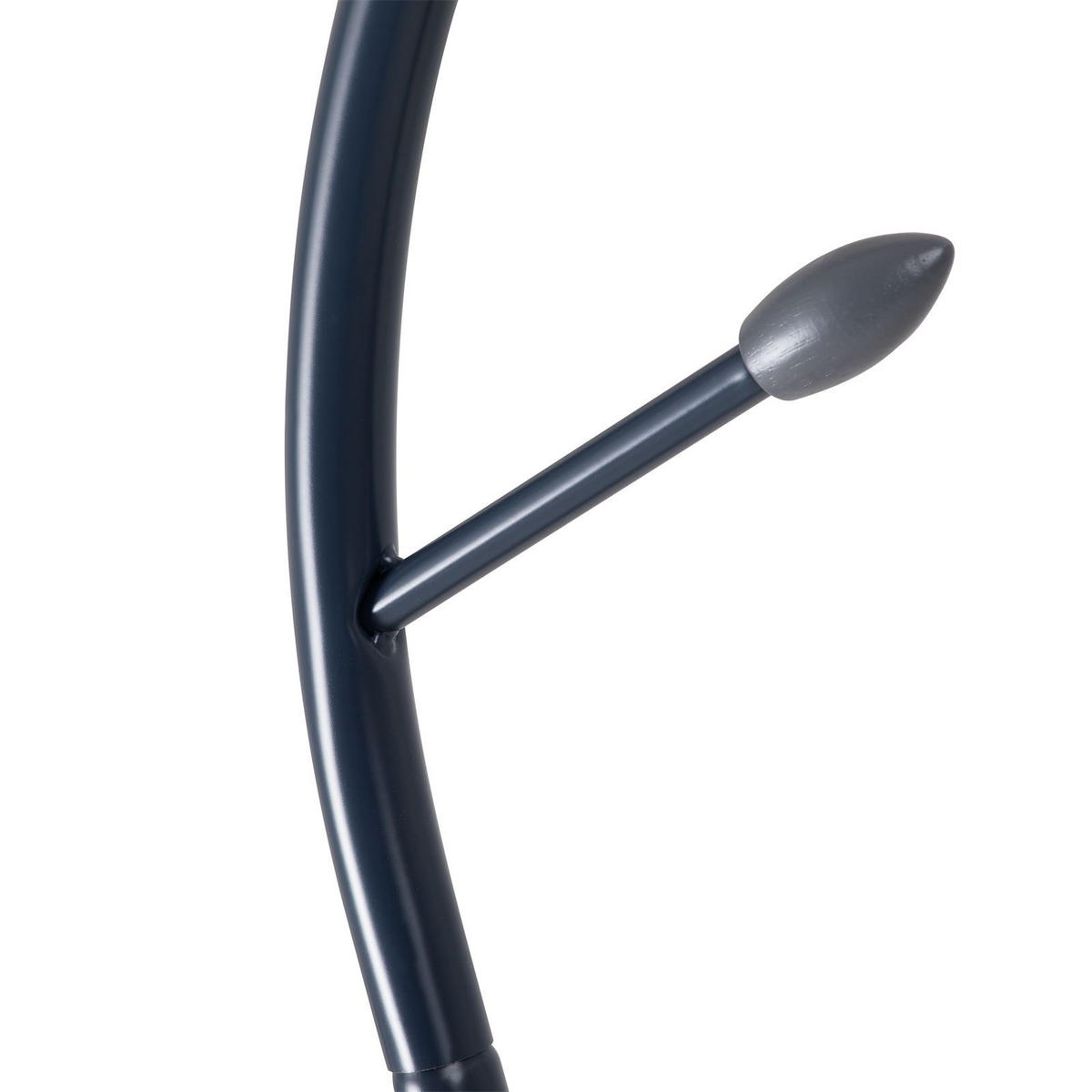 KLEIDERSTÄNDER TRIANA - Grau, Metall (30/185/30cm) - IDIMEX
