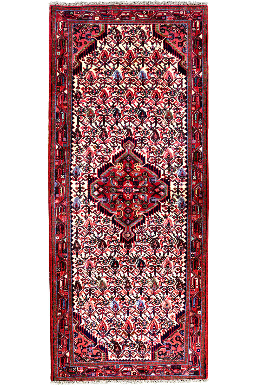 Looma Läufer Beige, Rot 82x196 cm