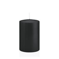 STUMPENKERZEN Schwarz Ø 98 x 200 mm, 6 Stück - Schwarz, Paraffin (10/20cm) - Wiedemann Kerzen