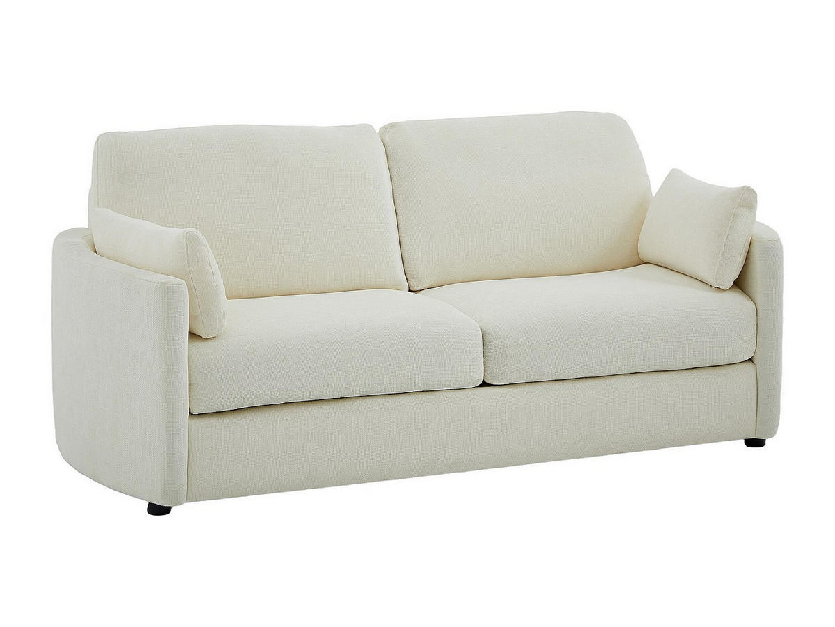 SCHLAFSOFA - 3 Personen - Stoff - Beige - - Beige, Textil (199/88/97cm) - Vente-Unique
