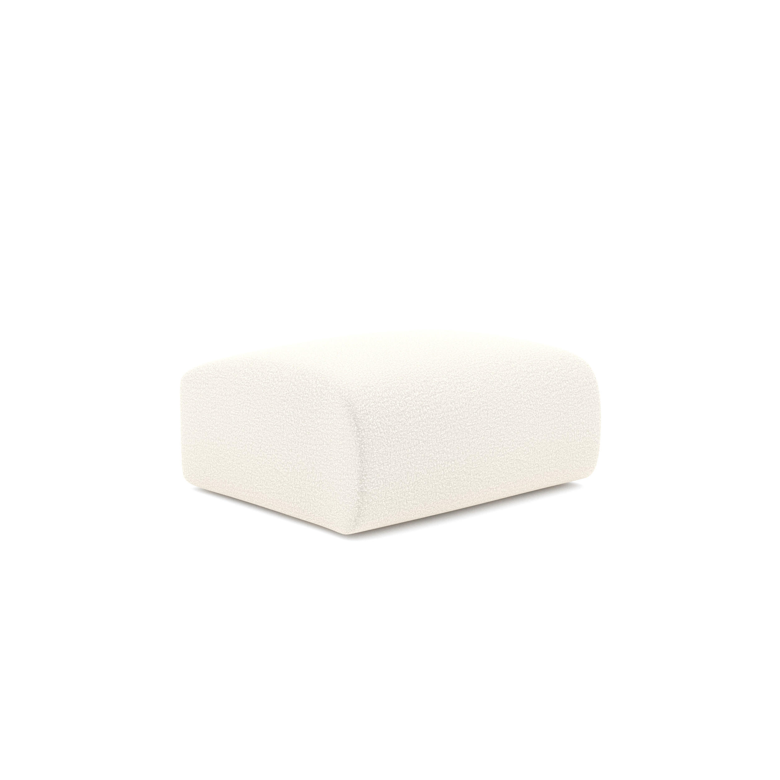 SITZKISSEN Bouclé-Stoff Creme 75cm - Creme, Textil (75/45/75cm) - Sia Home