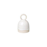 TISCHGLOCKE Winter Glow beige ø 6,6 cm - Beige, Keramik (6.6/9.9/6.6cm) - like.Villeroy & Boch