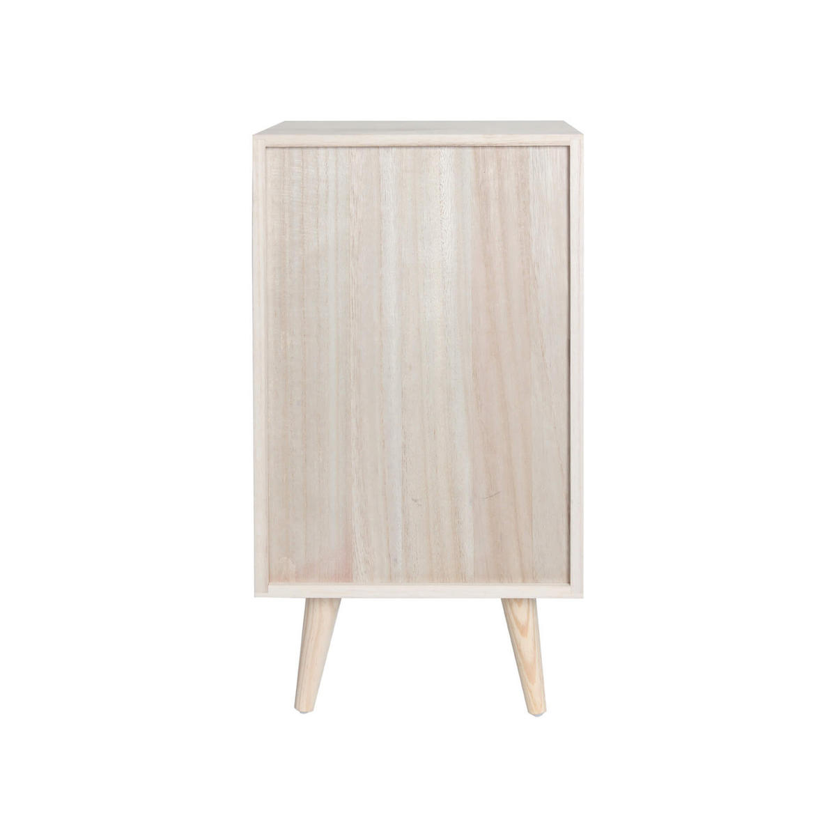 NACHTTISCH Hellbraun 29/29/58 cm - Hellbraun, Naturmaterialien (29/58/29cm) - Mobili Rebecca