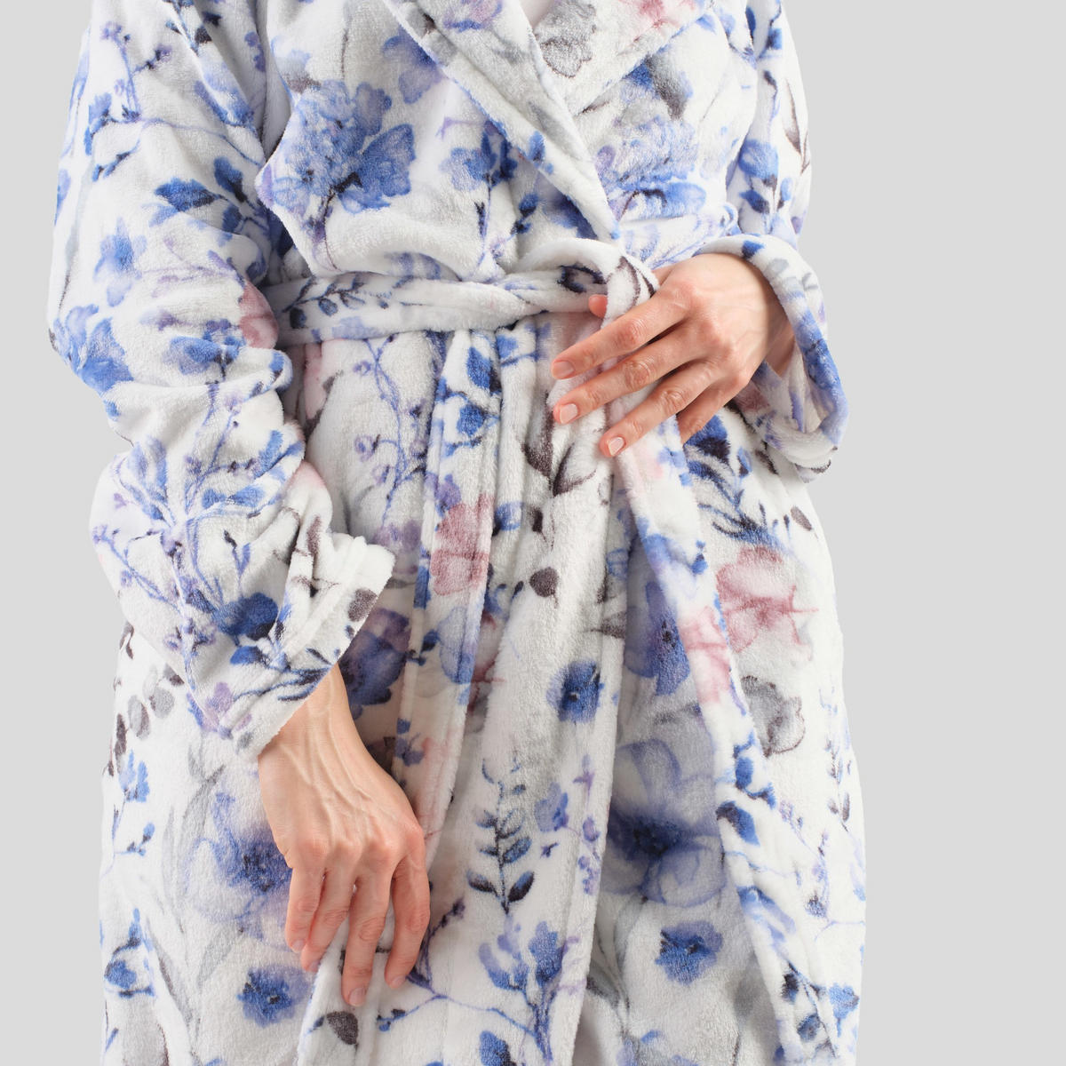 BADEMANTEL Louisa - Weiß, Textil (Einheitsgrößenull) - home&you