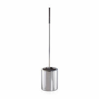 TOILETTENBÜRSTE DECO - Silberfarben, Metall (10/49/10cm) - MÖVE