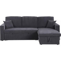 ECKSCHLAFSOFA Alain Beige - Beige, Textil (221/145cm) - Habitat Garten