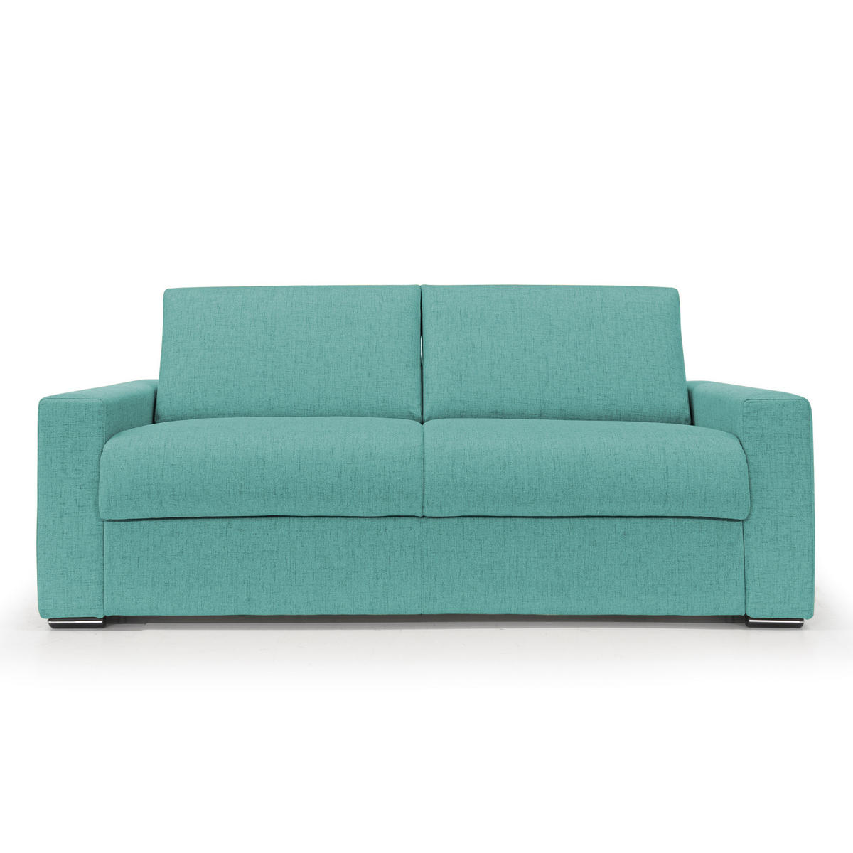 SCHLAFSOFA Nixon - Grün, Textil (220/93/96cm) - Divani.store
