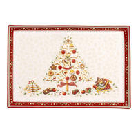 GEBÄCKPLATTE Winter Bakery Delight bunt 40 x 27,5 cm - Multicolor, Keramik (27.5/2.8/40cm) - Villeroy & Boch
