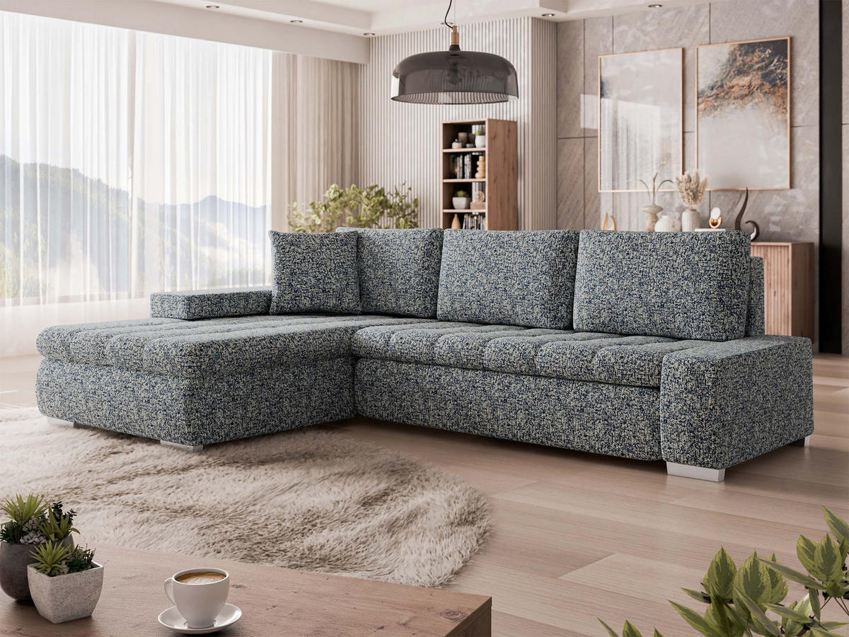 ECKSOFA Orkan Mini Premium - Multicolor, Holz/Textil (265/185cm) - MIRJAN24