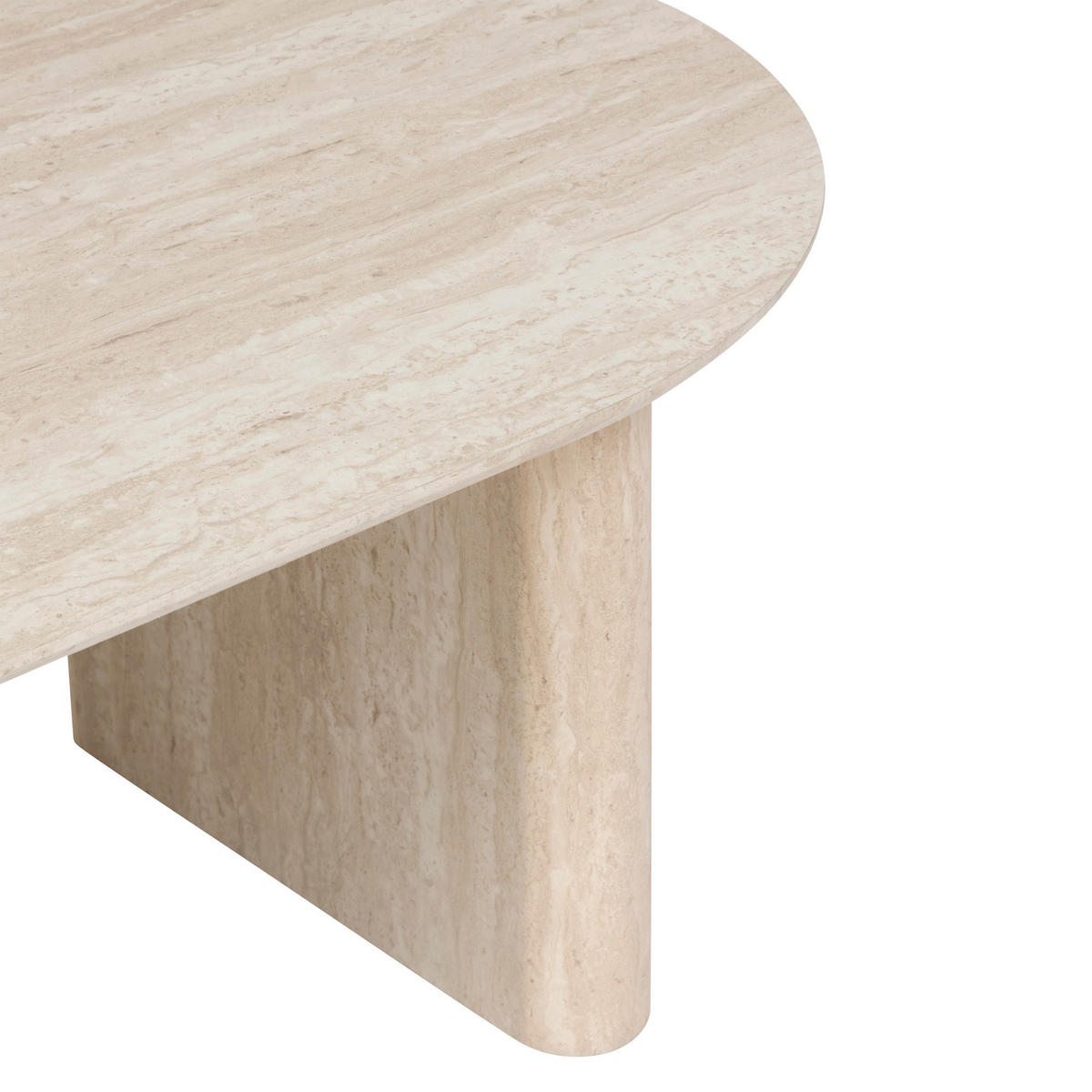 COUCHTISCH Anaya Beige 120/60/40 cm - Beige, Holzwerkstoff (120/60/40cm) - Atmosphera Createur d´interieur
