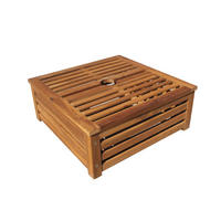 SCHIRMSTÄNDER-VERKLEIDUNG Stefan Akazie Natur 23x58x58cm - Hellbraun, Holz (58/58cm) - DELUKE