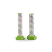 SALZ- & PFEFFERSTREUER Biegsie! , 2er Set , Grün - Grün, Metall (3.7/12.5/8cm) - Take2