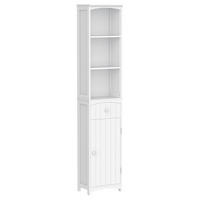 HOCHSCHRANK DE-12329 34/24/170 cm Weiß - Weiß, Holzwerkstoff (24/170/34cm) - ComfortXL