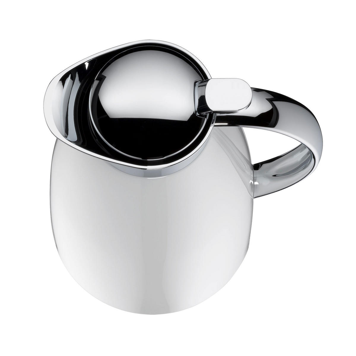 ISOLIERKANNE GUSTO coconut white polished 1 L - Weiß, Metall (1L) - Alfi