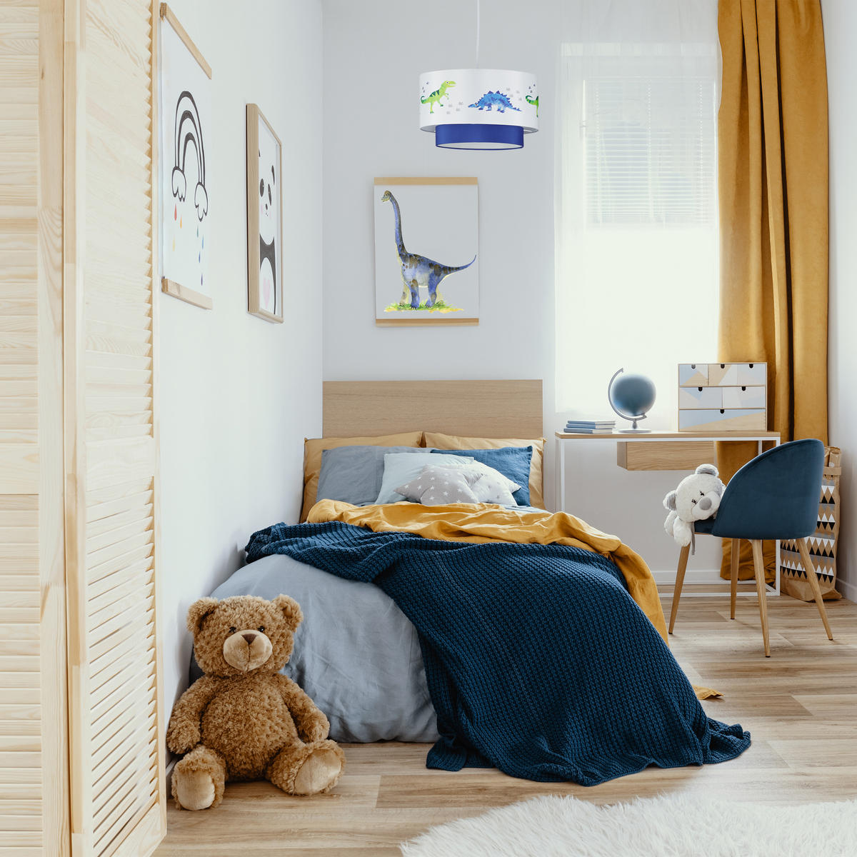 HÄNGELAMPE - Weiß, Kunststoff/Textil (30/30/126cm) - Relaxdays