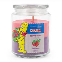 DUFTKERZE Haribo - Multicolor, Naturmaterialien/Glas (13cm)