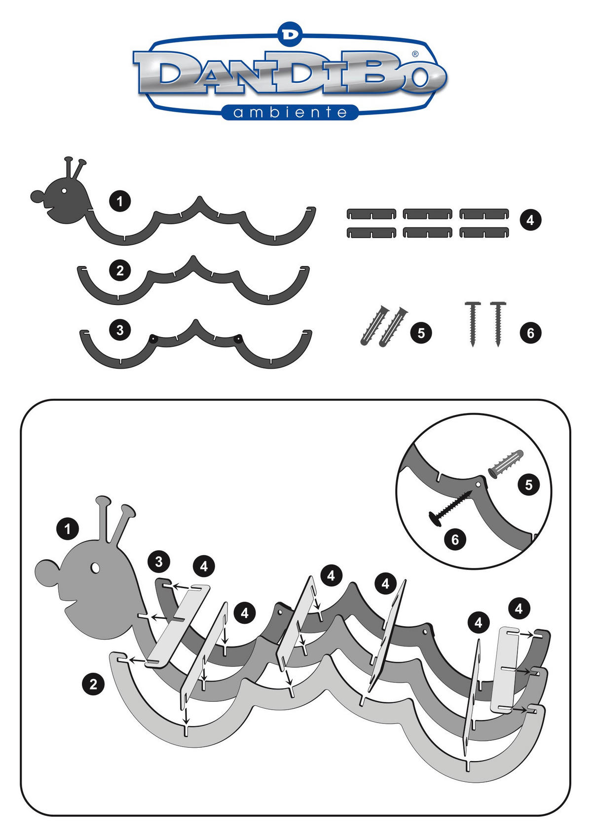 TOILETTENPAPIERHALTER Holz Schwarz 62,5/10/19 cm - Schwarz, Holz (62.5/19/10cm) - DanDiBo