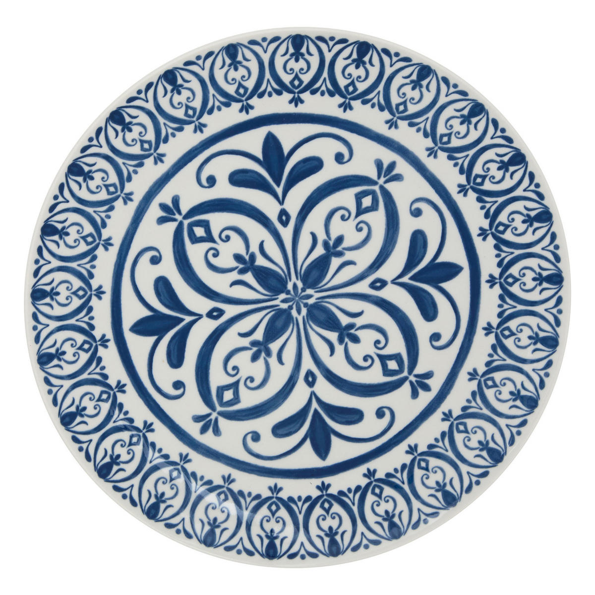 TAFELSERVICE für 4 Personen Manon Blau - Blau, Keramik (26.5/2/26.5cm) - Secret de Gourmet