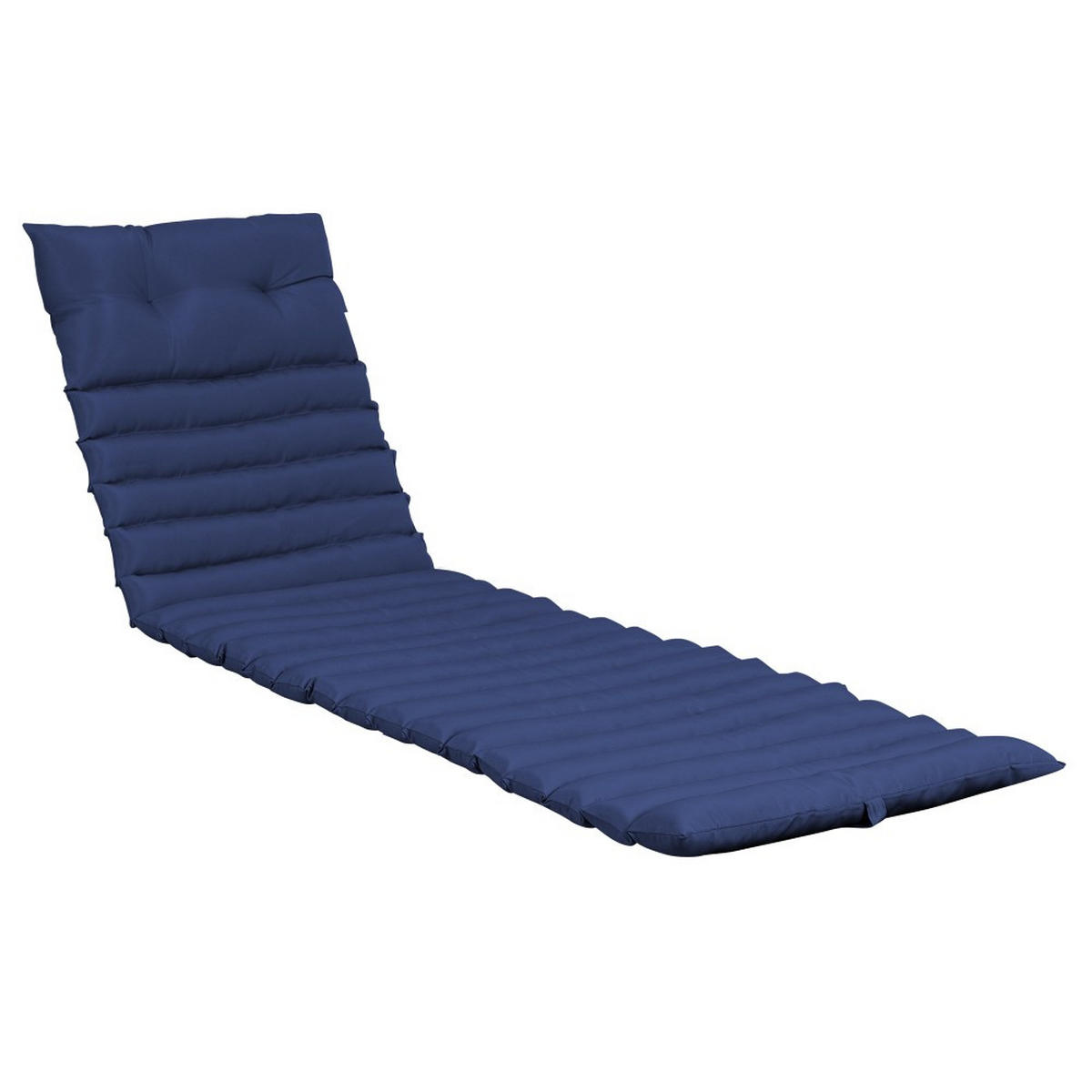 LIEGESTUHLAUFLAGE Marineblau 2er-Set - Blau, Kunststoff (64/2.3/190cm)