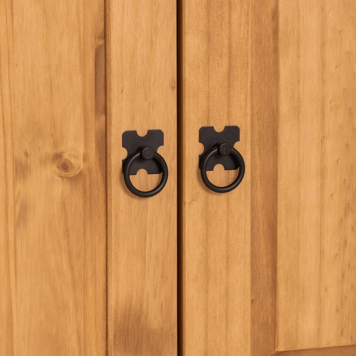 WEINSCHRANK TEQUILA - Kieferfarben, Holz (98/121/40cm) - IDIMEX