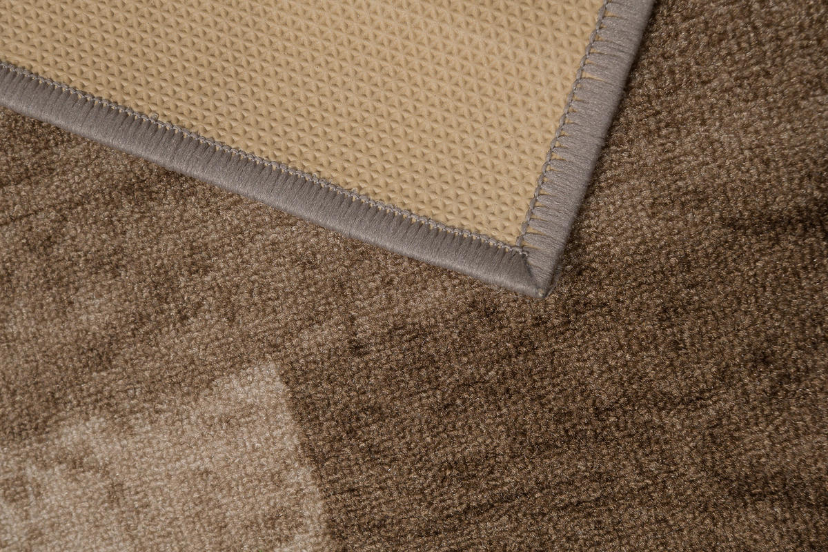 TEPPICHLÄUFER Anti-Rutsch Naturfarben rutschfest Gummiunterlage 100/400 cm - Naturfarben, Textil (100/400cm) - Tapiso