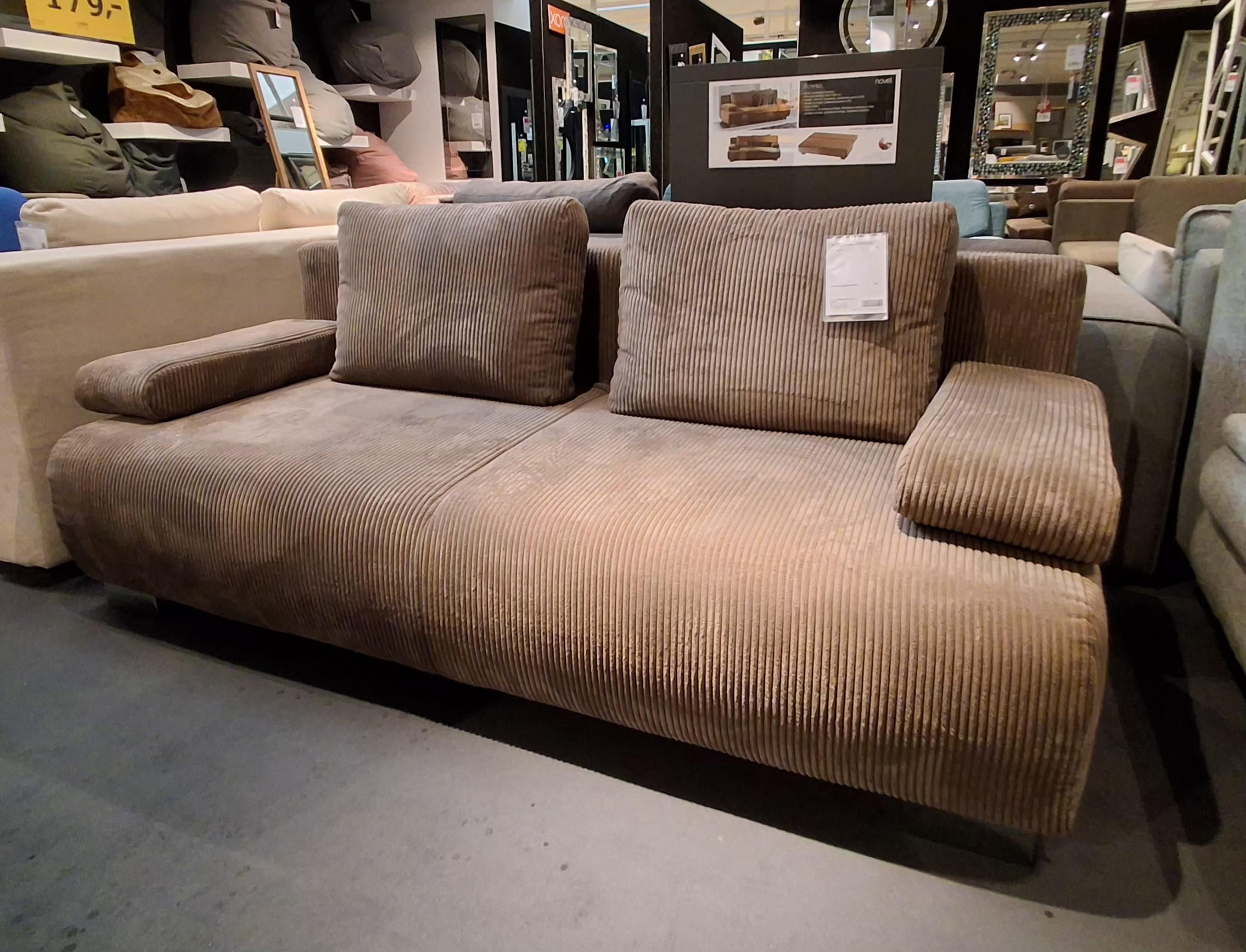 ZOFA S POSTELJNO FUNKCIJO ROWAN - Novel