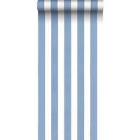 TAPETE Streifen 53 cm x 10.05 m - Blau, Papier (53/0.1cm) - Sanders & Sanders
