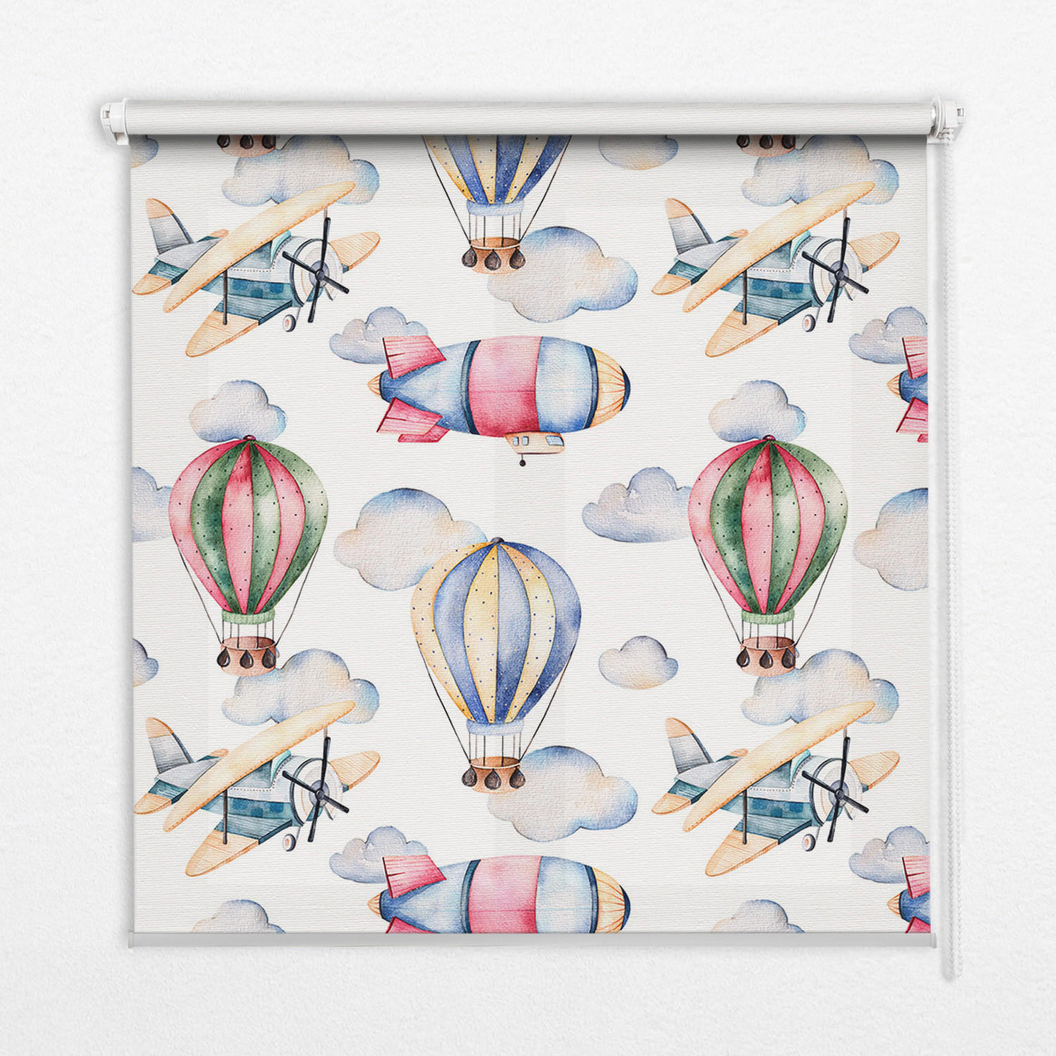 TULUP VNITŘNÍ roleta - okenní roleta - roleta - 90x140 cm - Vzducholodě a balóny