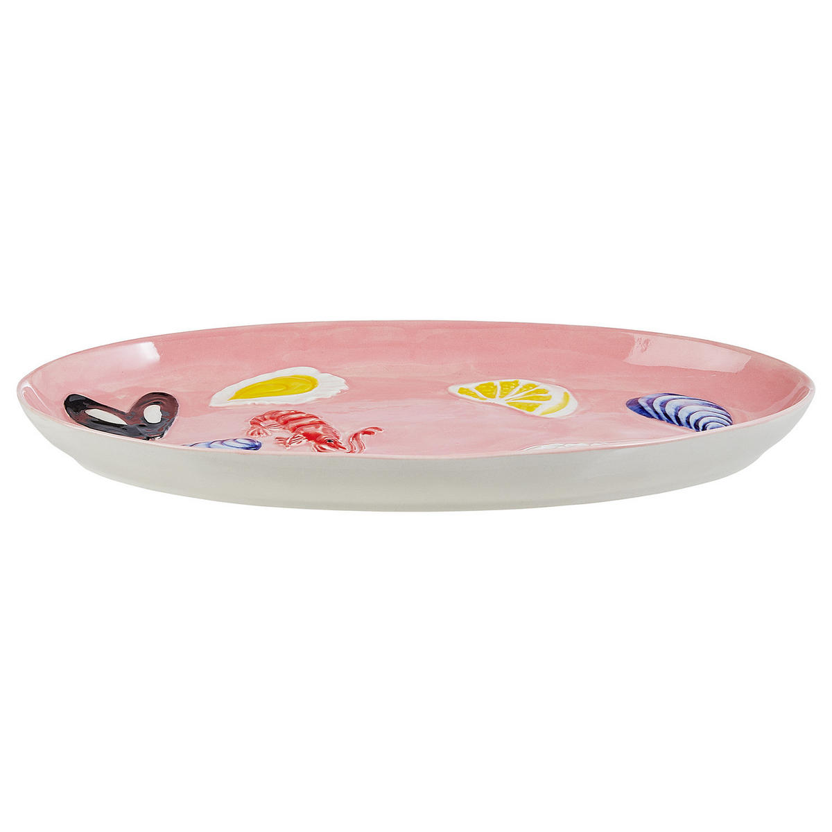 SERVIERPLATTE Coral Coast - Multicolor, Keramik (16/3/31cm) - Butlers