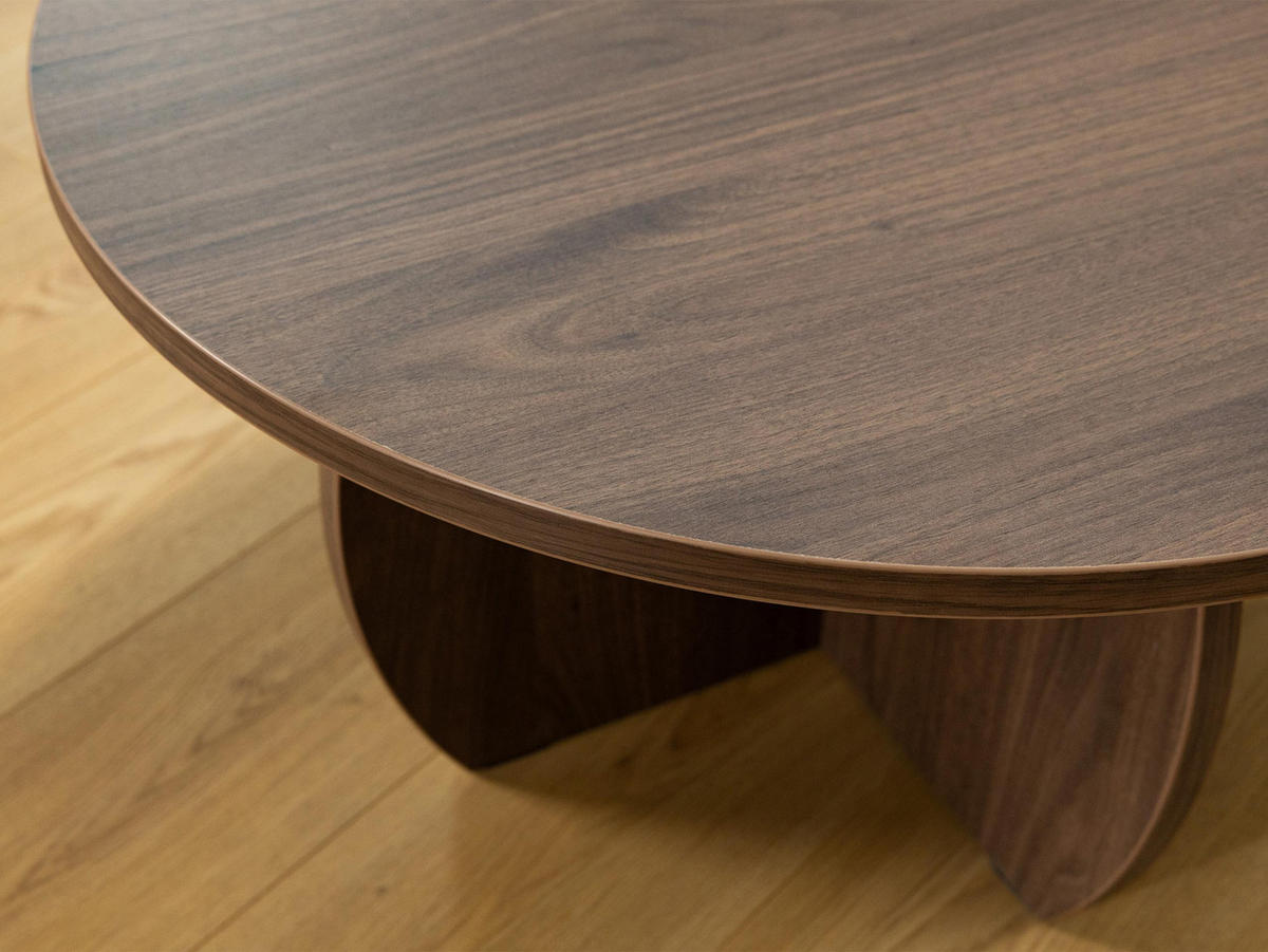 COUCHTISCH Tamisa - Nussbaumfarben, Holzwerkstoff (74/74/40cm) - MIRJAN24