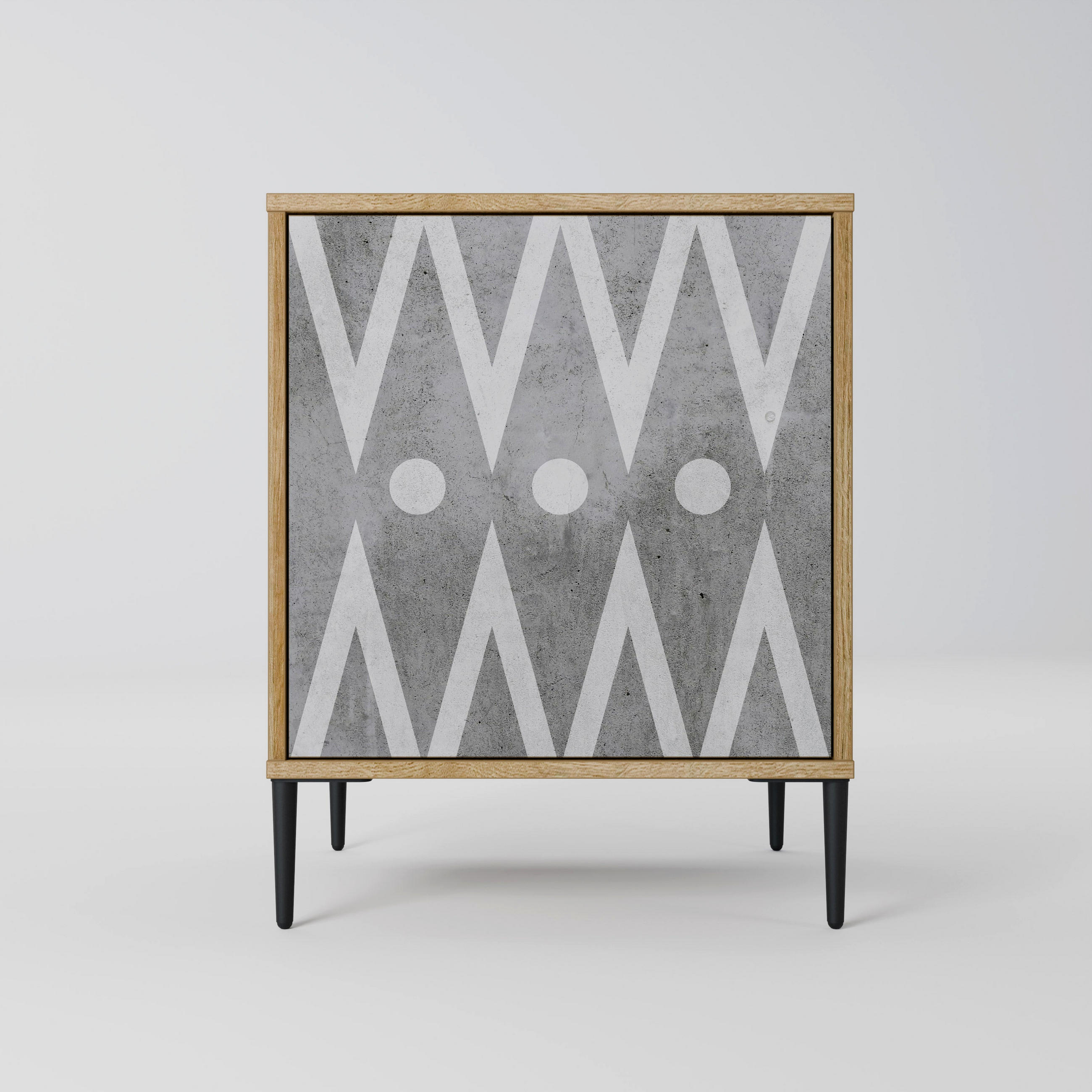SpaceRebels Sideboard Eiche 57.5x72.5x42 cm