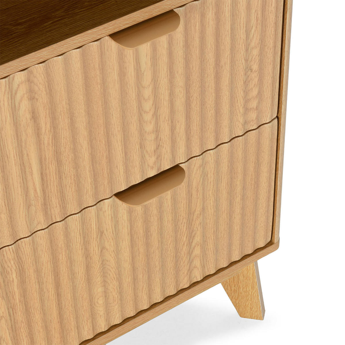 KOMMODE 80/80/40 Oporto Eichenfarbe - Honigeiche, Holzwerkstoff (80/80/40cm) - VS Venta-stock