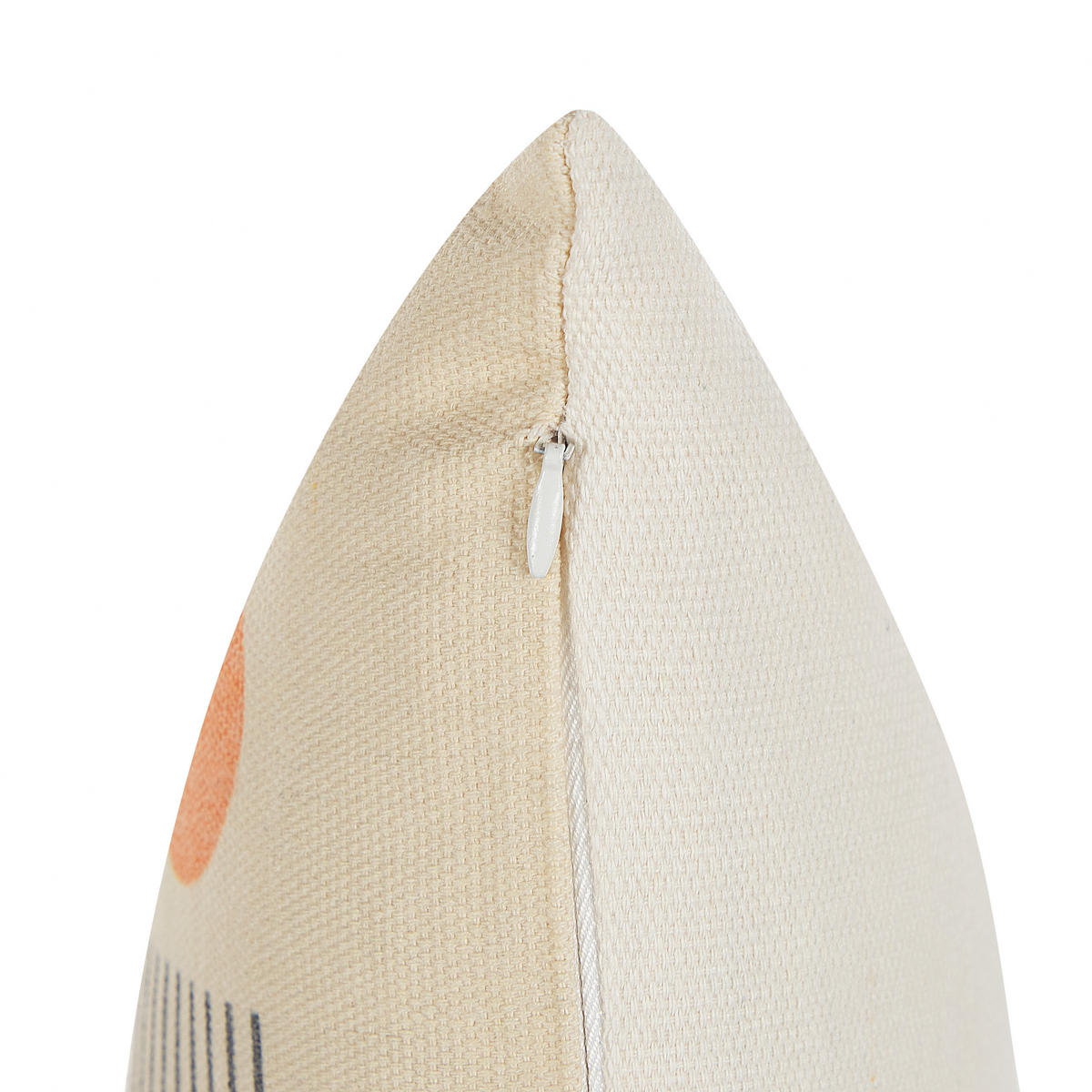 DEKOKISSEN 2er-Set Beige 45/45 cm Calibrachoa - Beige, Textil (45/45cm) - Beliani