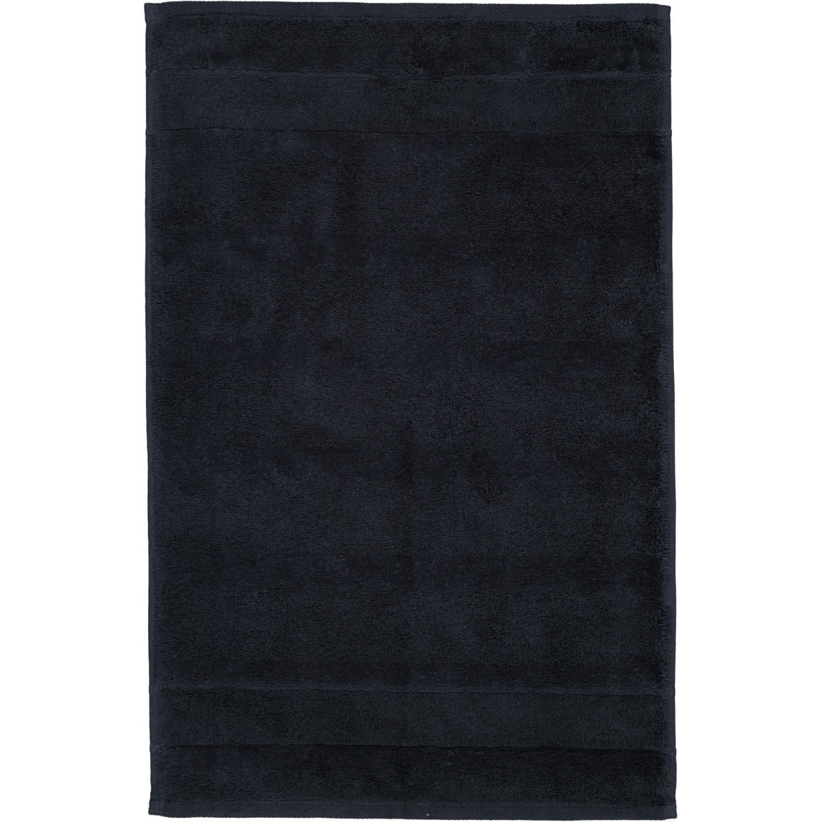 GÄSTETUCH NOBLESSE2 UNI 1002 SCHWARZ - 906 - Schwarz, Textil (30/50cm) - Cawoe