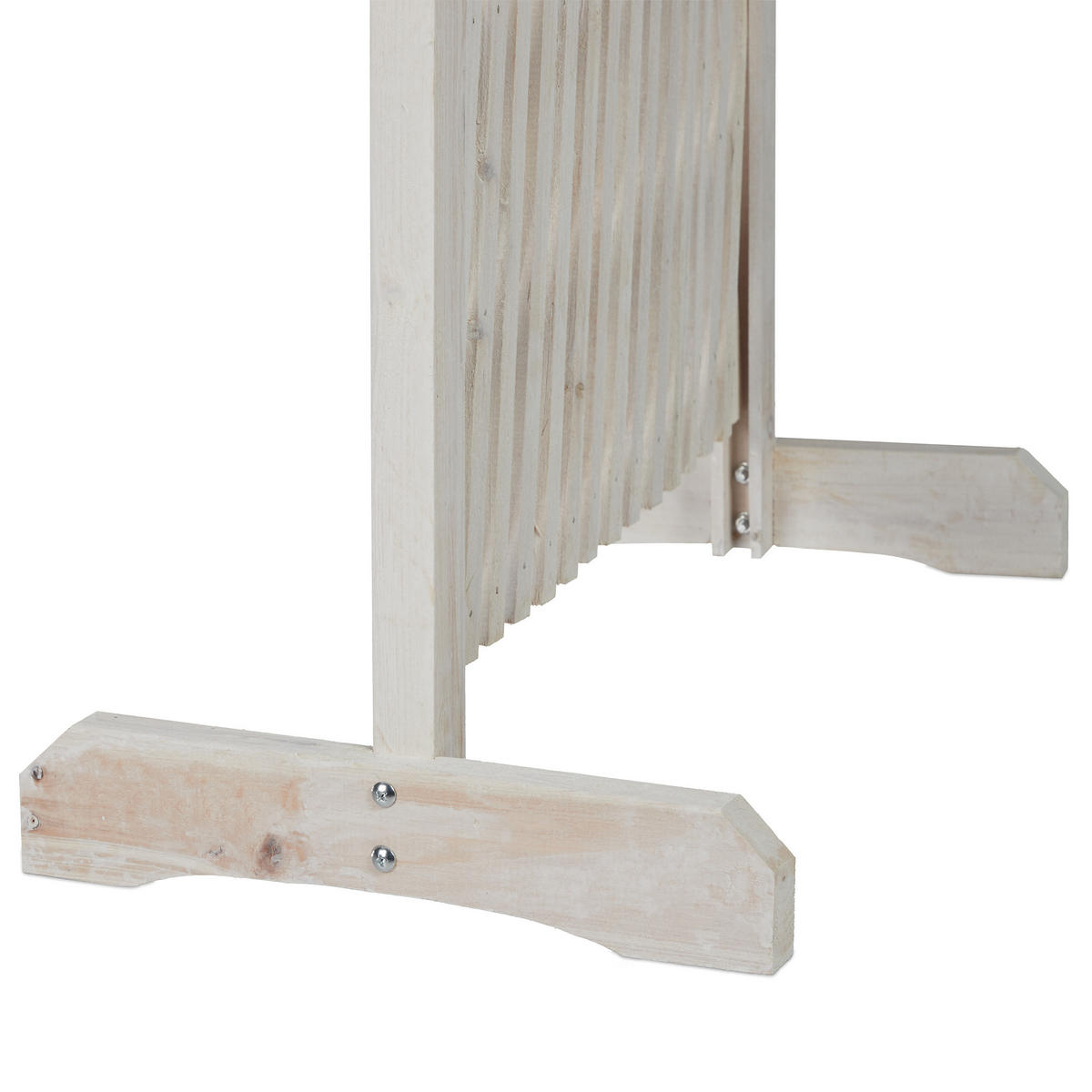 RANKGITTER - Weiß, Holz (200/98/30cm) - Relaxdays